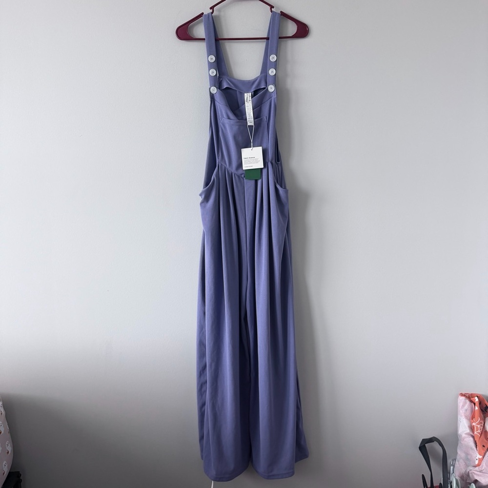 HALARA Lavender Buttoned Jumpsuit